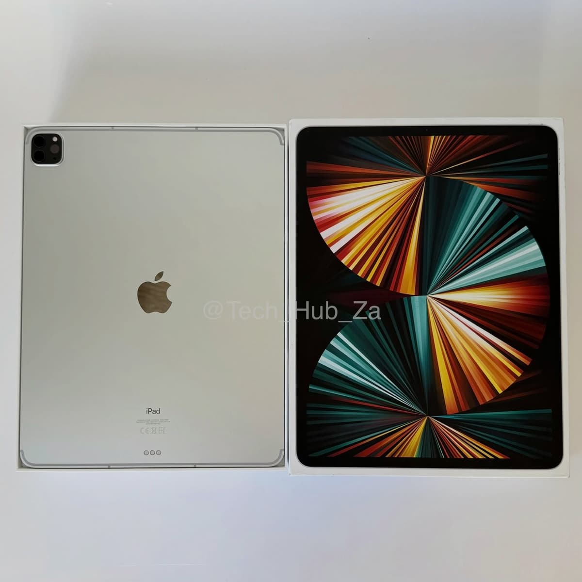 12.9” iPad Pro 5th Gen WiFi & Cell Silver - Image 1