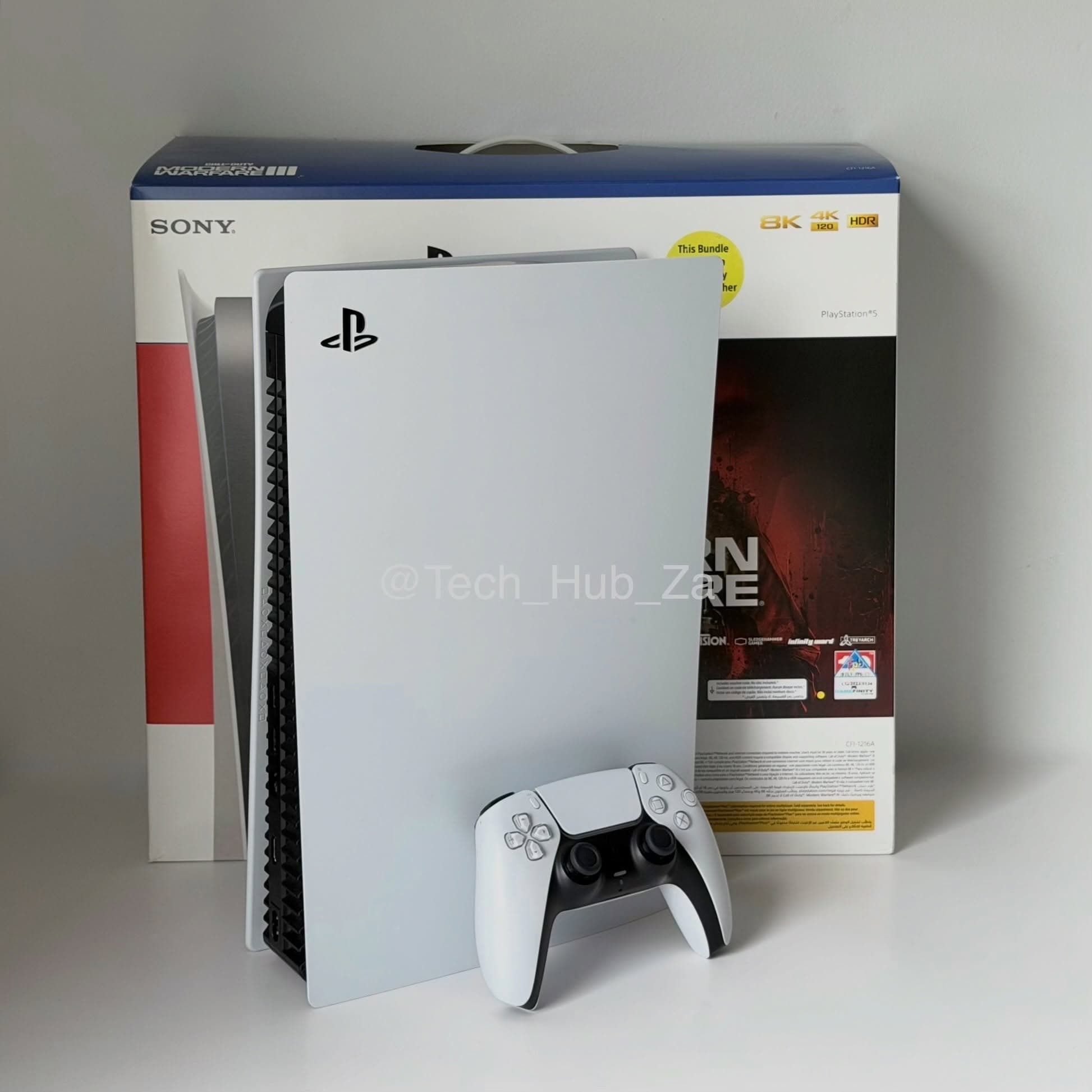 PS5 Disc Edition 825GB with Controller N/A