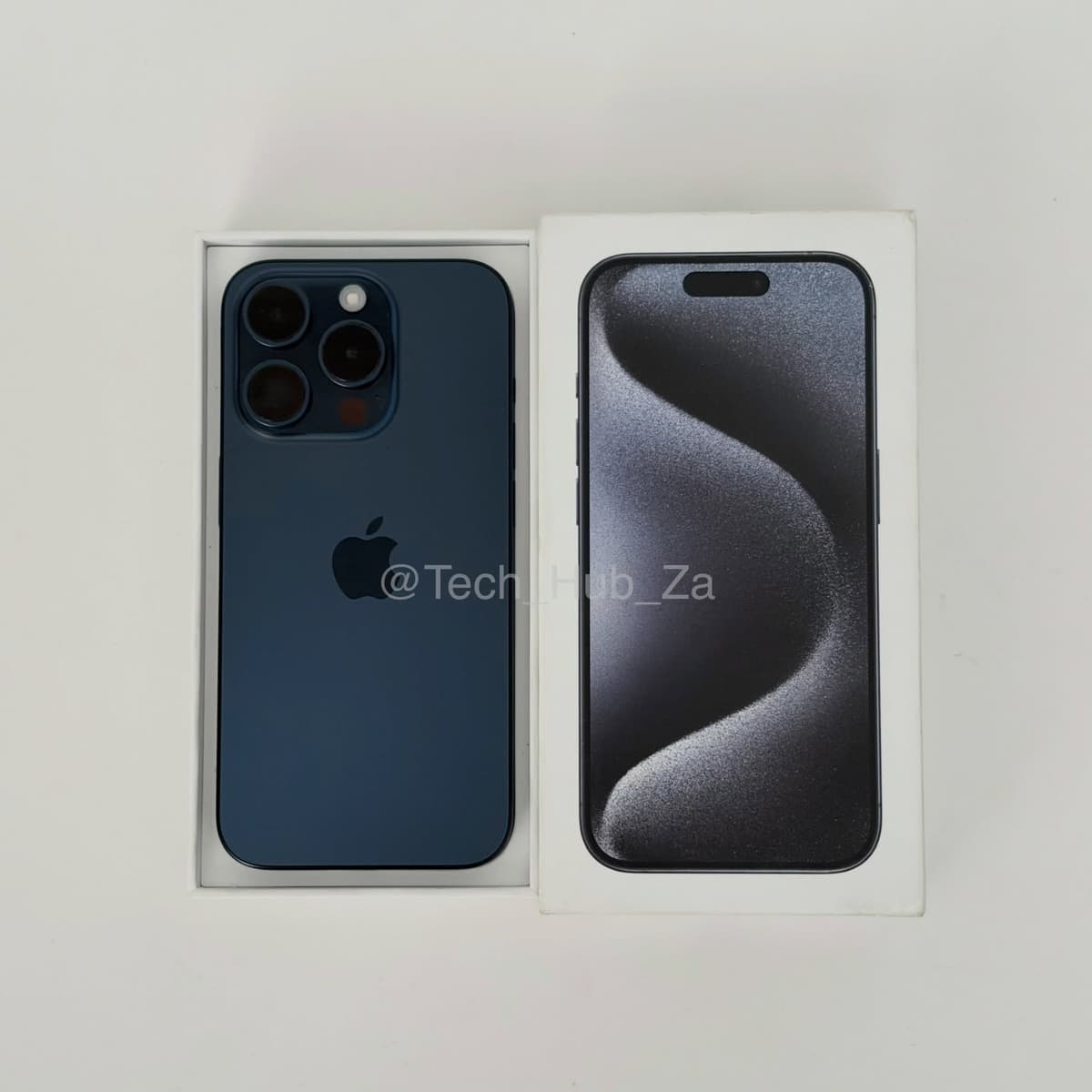 iPhone 15 Pro 128GB Blue Titanium Blue - Image 1